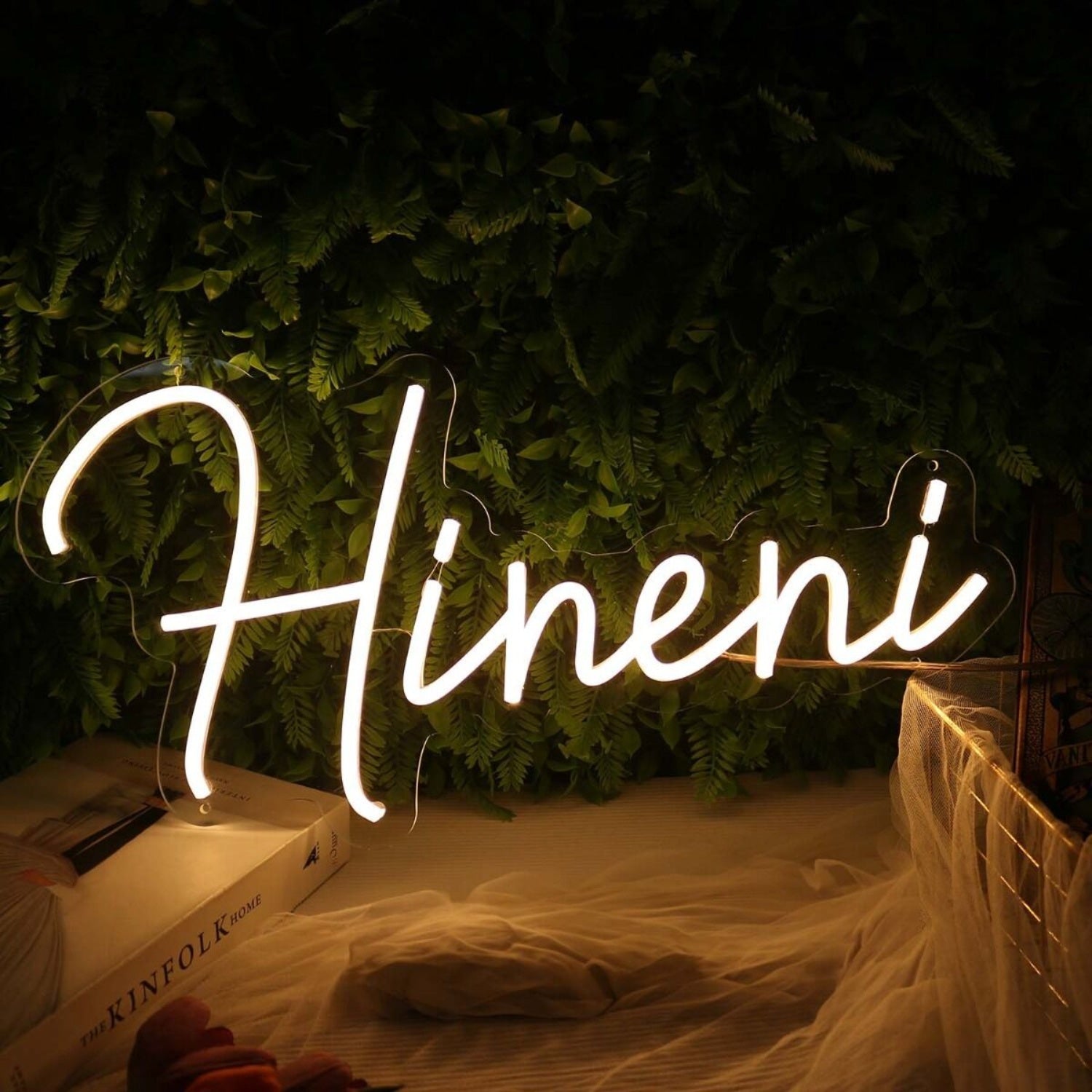 Hineni Yellow Led Neon Sign - Shineneon