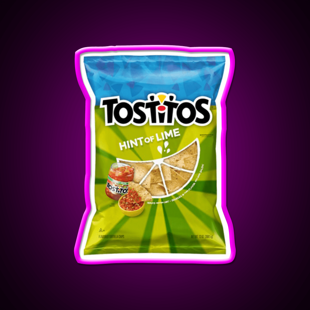 Hint Of Lime Snack Food Led Neon Sign Rgb Color - Shineneon