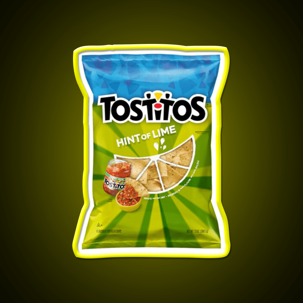 Hint Of Lime Snack Food Led Neon Sign Rgb Color - Shineneon