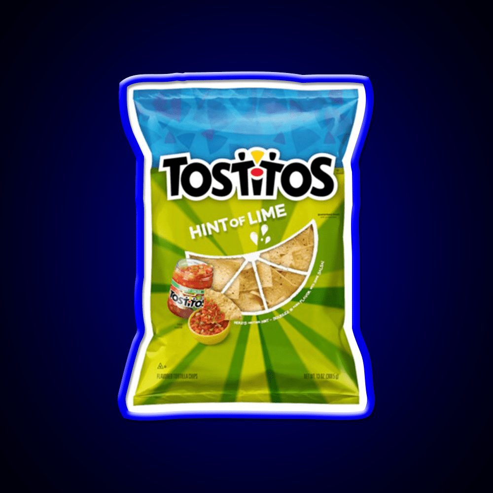 Hint Of Lime Snack Food Led Neon Sign Rgb Color - Shineneon