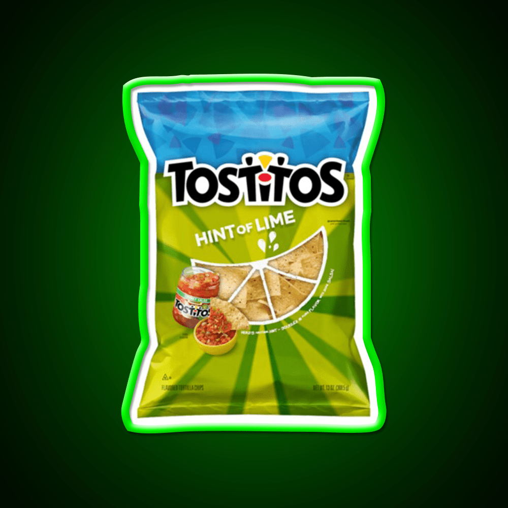 Hint Of Lime Snack Food Led Neon Sign Rgb Color - Shineneon
