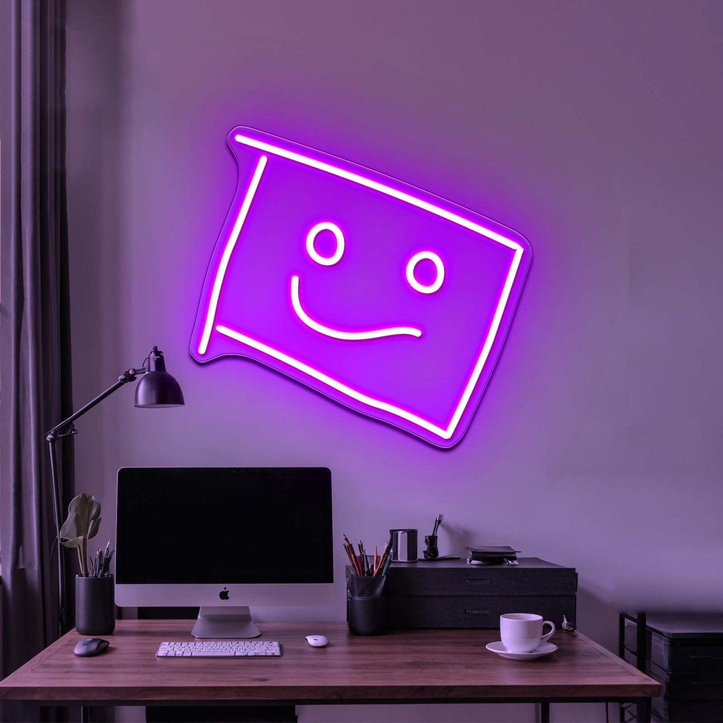 Hip To Be Square Led Neon Signs Wall Art