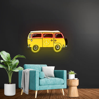 Hippie Truck Neon Signs For Business - Shineneon