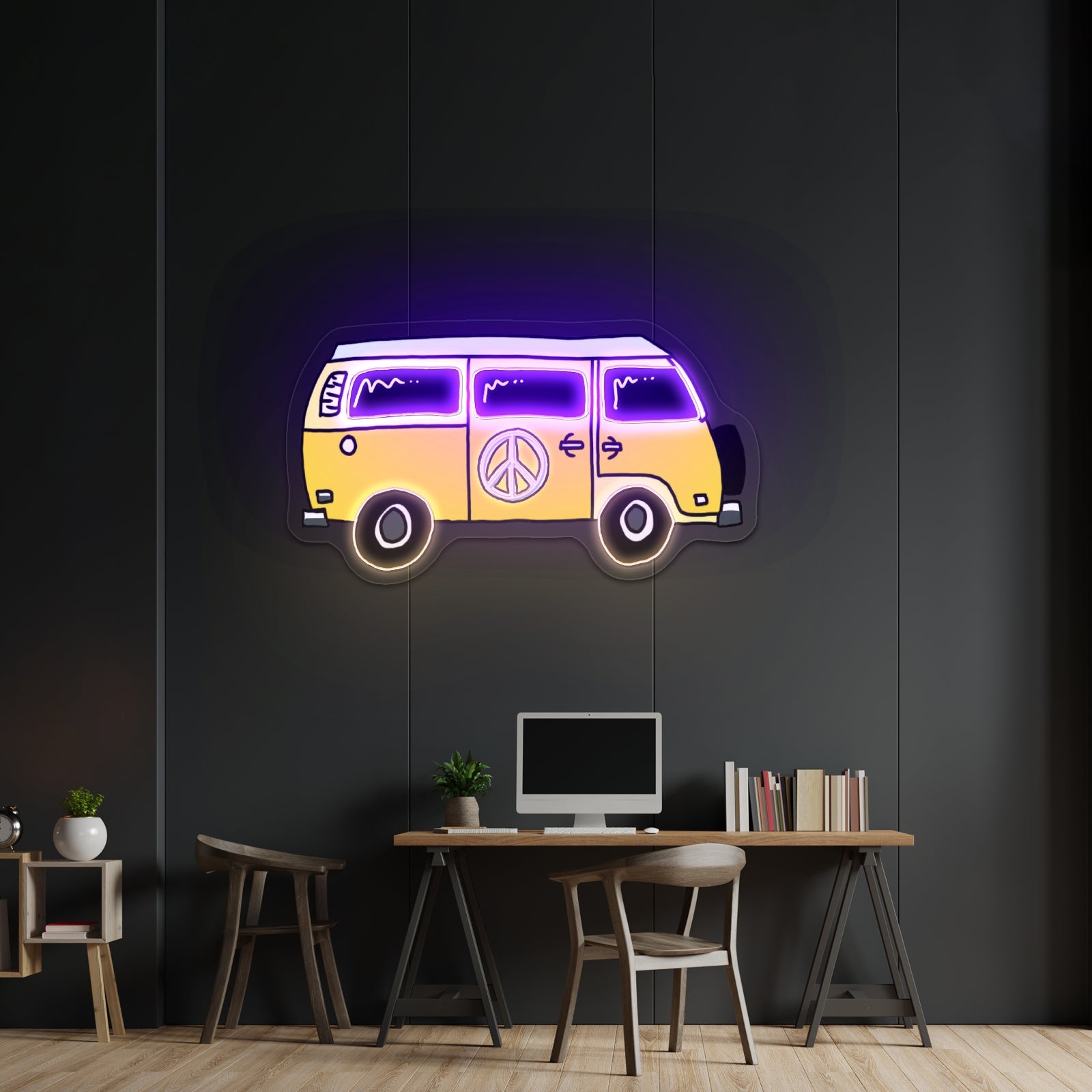Hippie Truck Neon Signs For Business - Shineneon