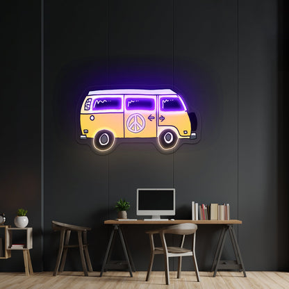 Hippie Truck Neon Signs For Business - Shineneon