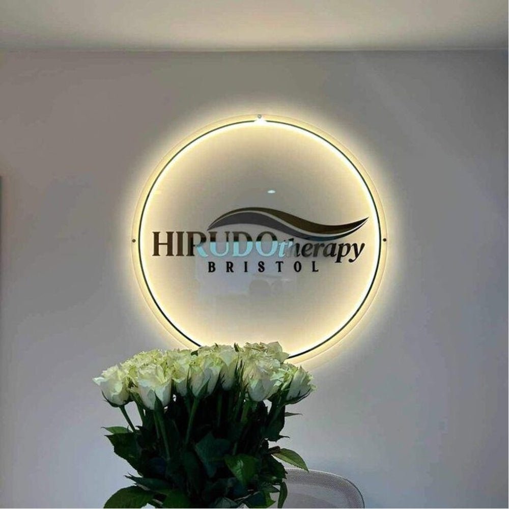 Hirudo Therapy Bristol Acrylic Business Logo Sign - Shineneon
