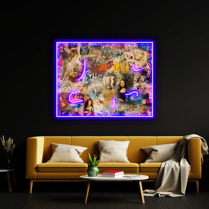 History Of Art Wall Artwork Neon Signs