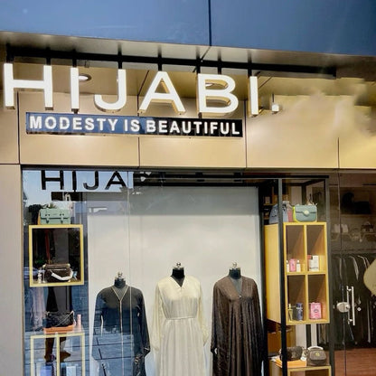 Hjabi Modesty Is Beautiful 3D Backlit Channel Letters Led Light Sign - Shineneon