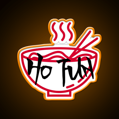 Ho Fun Led Neon Sign Chinese Food Rgb Color - Shineneon