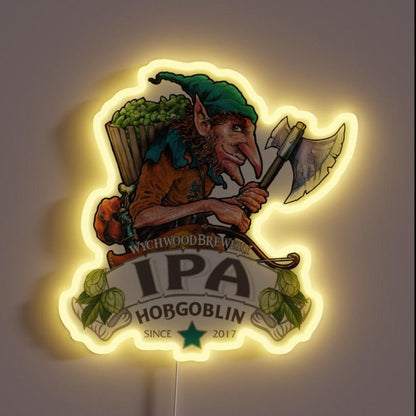 Hobgoblin Ipa Rgb Led Neon Sign - Shineneon