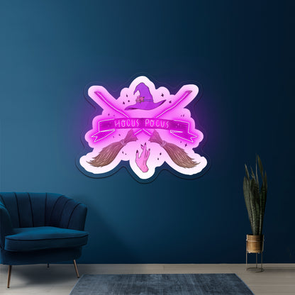 Holy Night Xmas Led Neon Acrylic Artwork For Sale