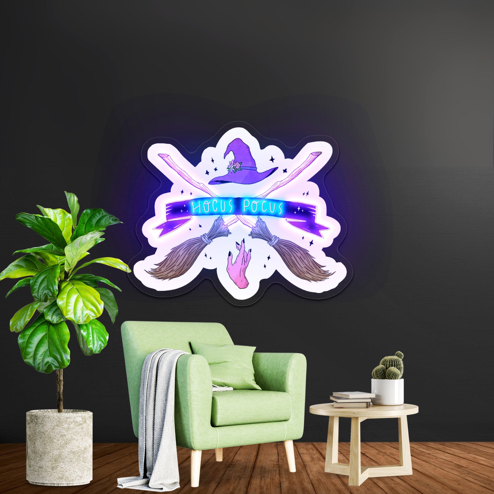 Holy Night Xmas Led Neon Acrylic Artwork For Sale