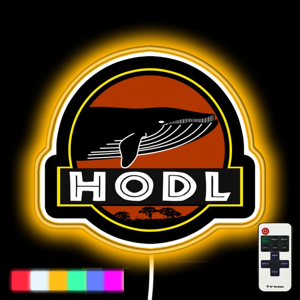 Hodl Bar Wall Art Led Neon Sign - Shineneon