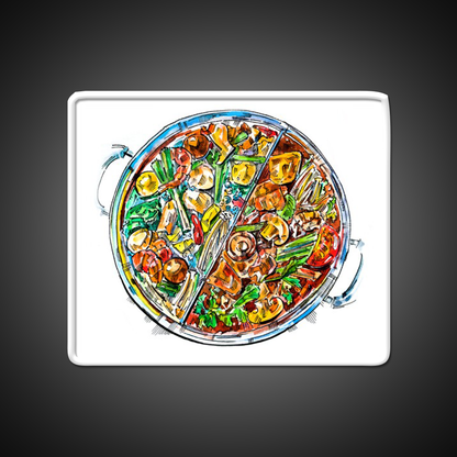 Hogo Chinese Samovar Led Neon Sign Chinese Food Rgb Color