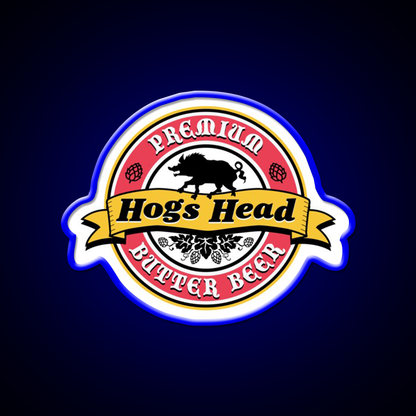 Hogs Head Butter Beer Bar Decor Led Neon Sign Rgb Color - LED neon sign view 5