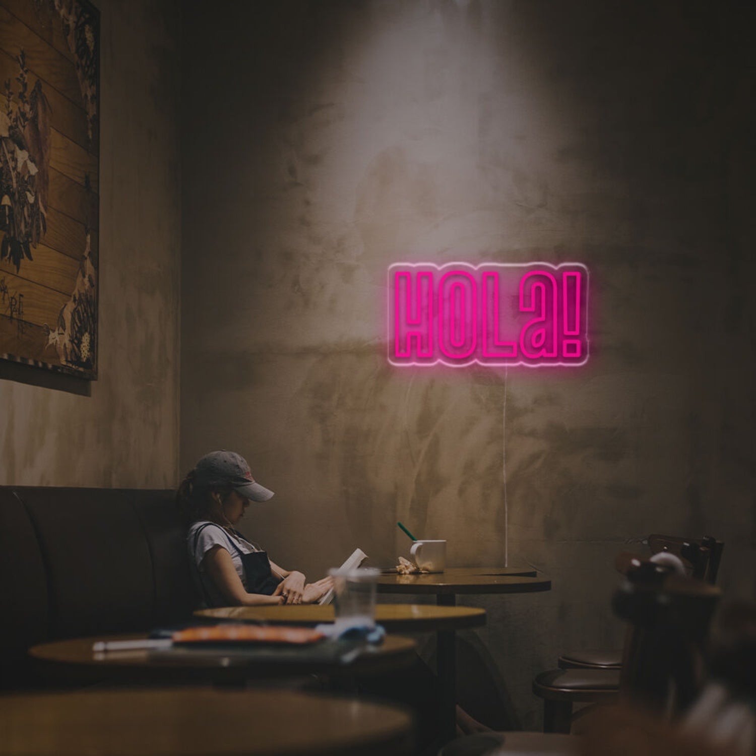 Hola For Home Decor Led Neon Sign Offices Bars - Shineneon