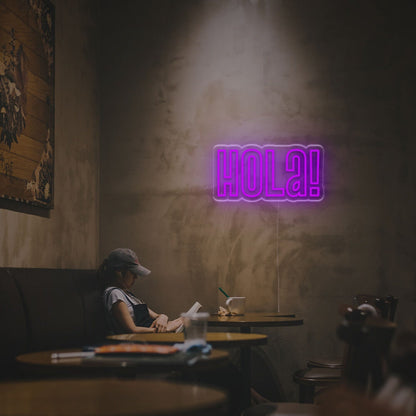 Hola For Home Decor Led Neon Sign Offices Bars - Shineneon