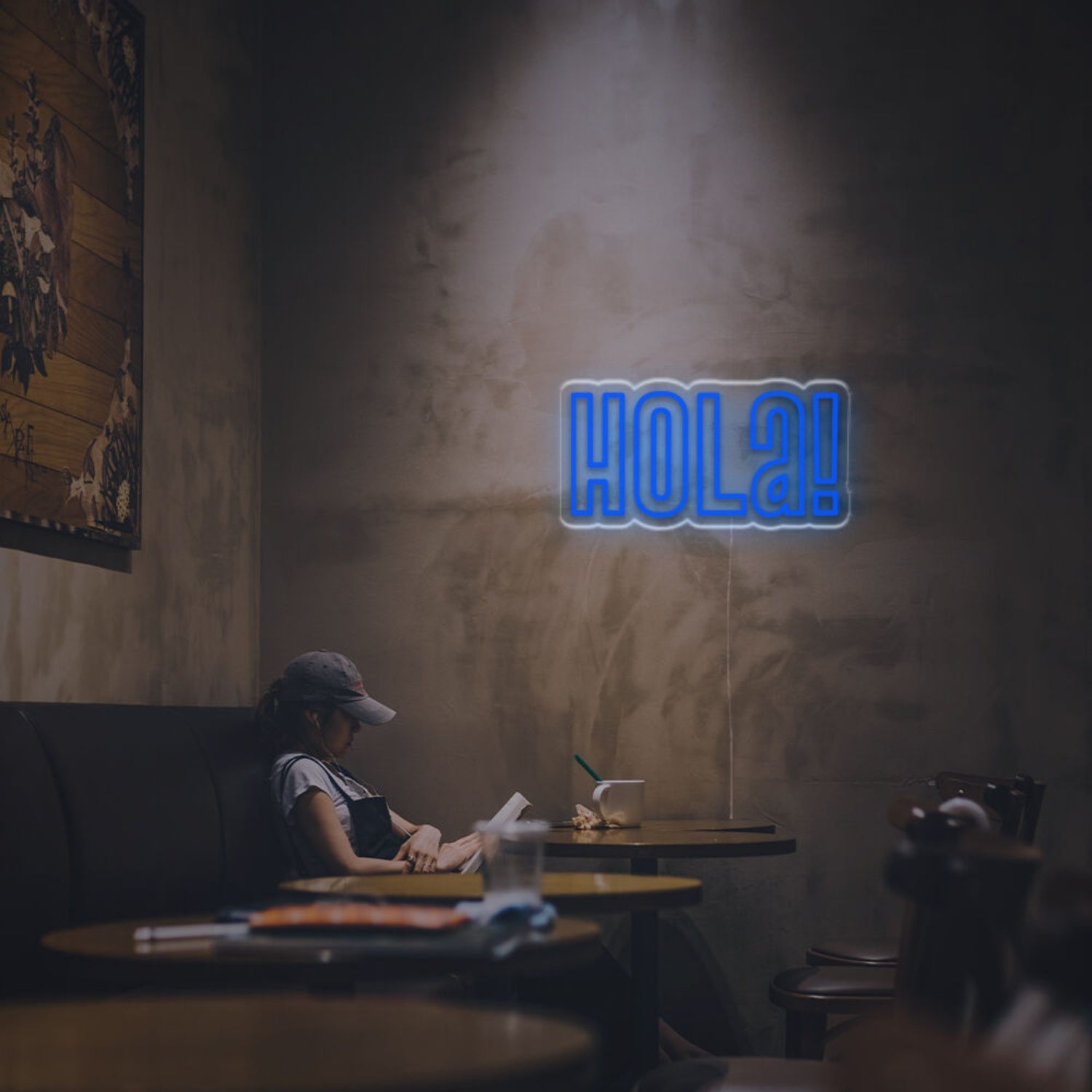 Hola For Home Decor Led Neon Sign Offices Bars - Shineneon