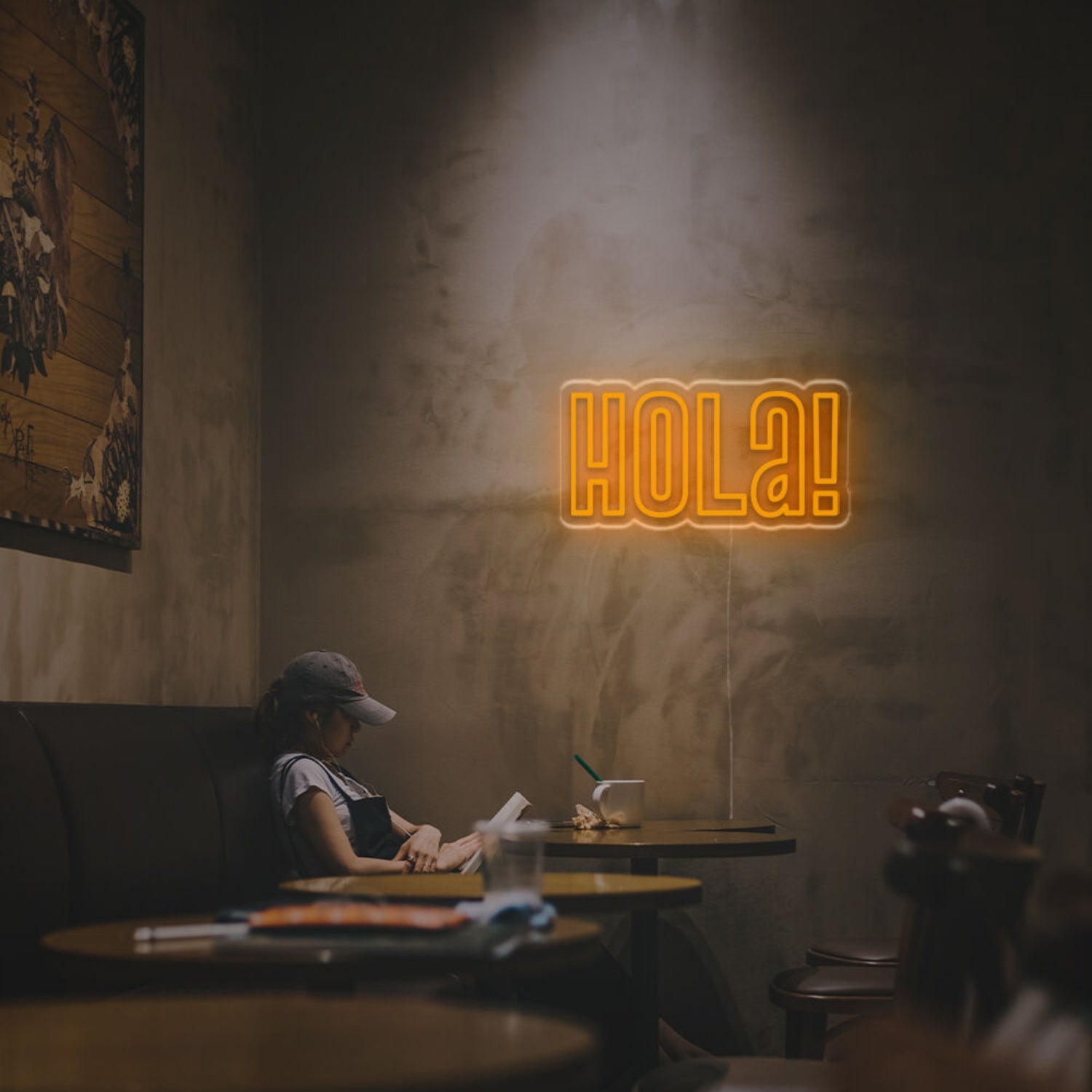 Hola For Home Decor Led Neon Sign Offices Bars - Shineneon