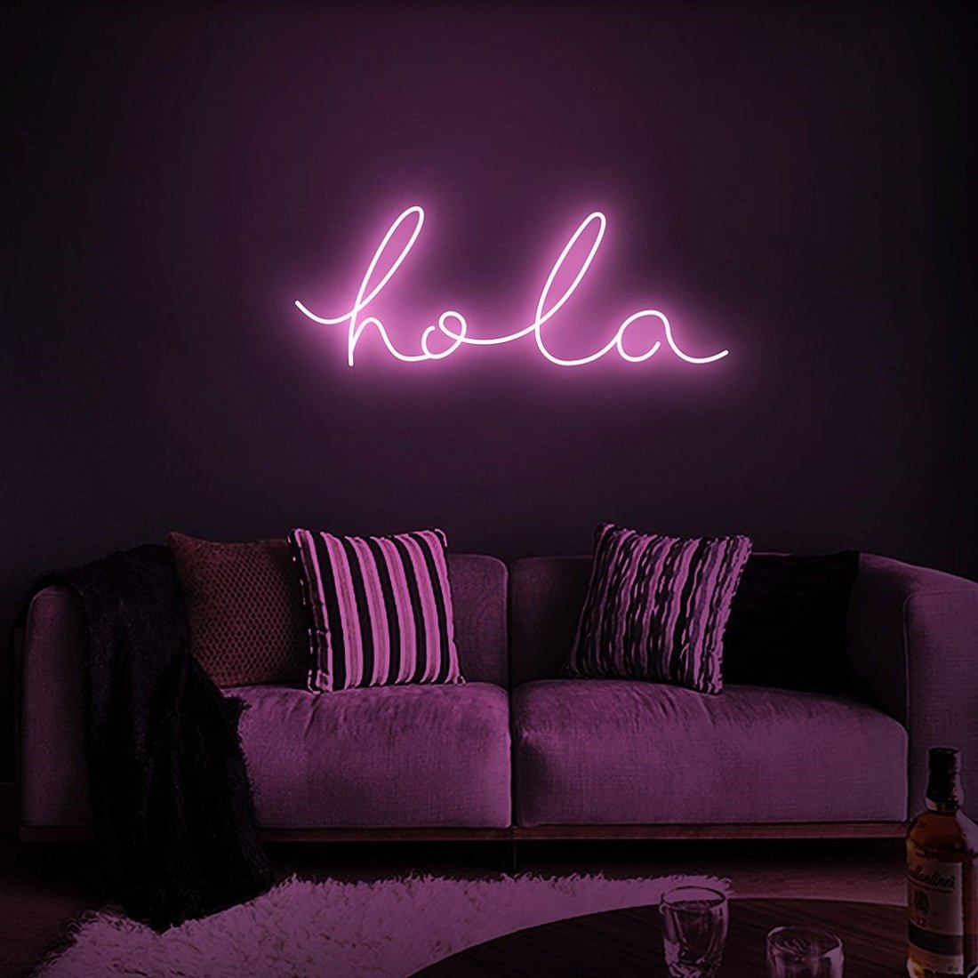 Hola Led Sign Business Neon Sign - Shineneon