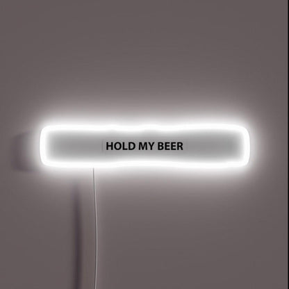 Hold My Beer Rgb Led Neon Sign - Shineneon