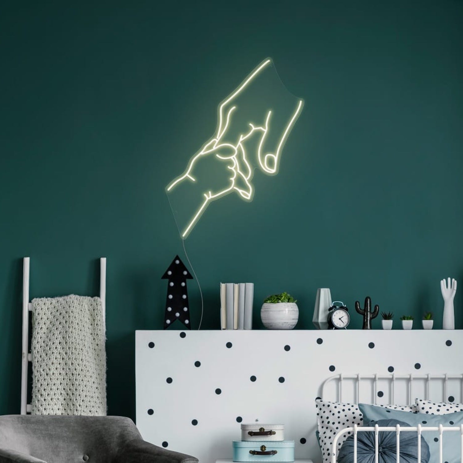 Holding Hands Led Neon Sign Wall Art | Shineneon