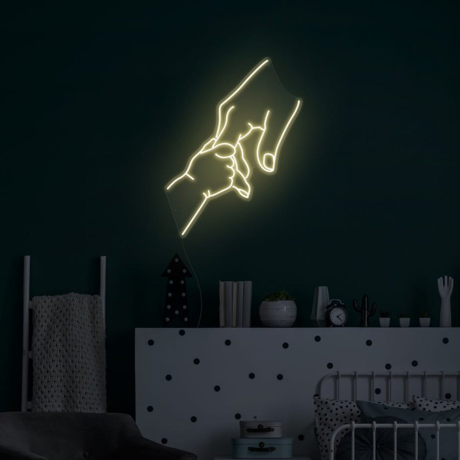 Holding Hands Led Neon Sign Wall Art | Shineneon
