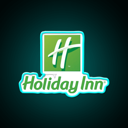 Holiday Inn Logo Fast Food Led Neon Sign For Burger Place Rgb Color - Shineneon