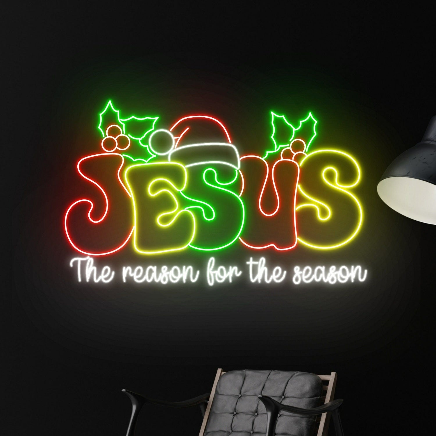 Holidays Jesus The Reason For The Season Led Neon Sign | Shineneon