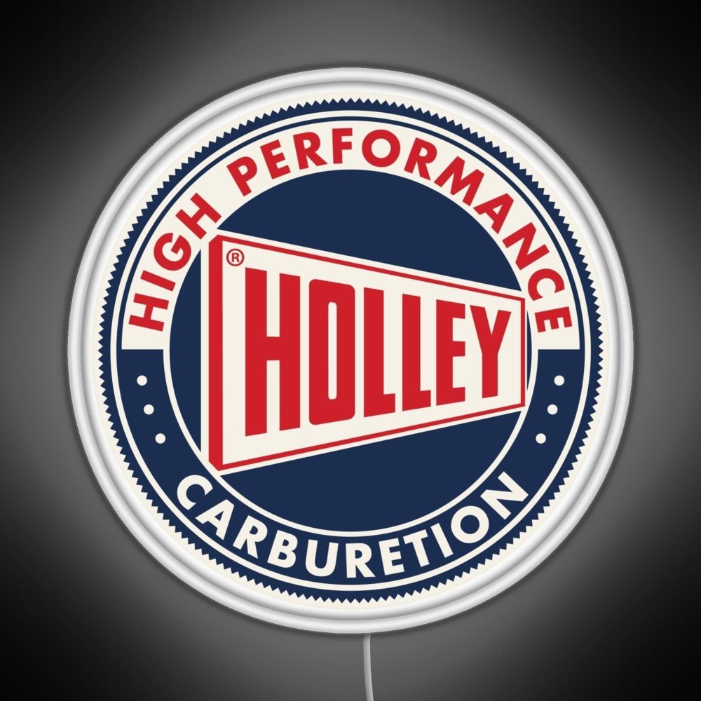 Holley High Performance Carburetion Rgb Neon Sign - Shineneon