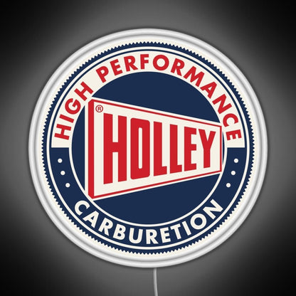 Holley High Performance Carburetion Rgb Neon Sign - Shineneon