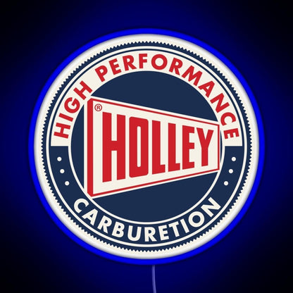 Holley High Performance Carburetion Rgb Neon Sign - Shineneon
