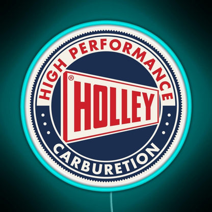 Holley High Performance Carburetion Rgb Neon Sign - Shineneon