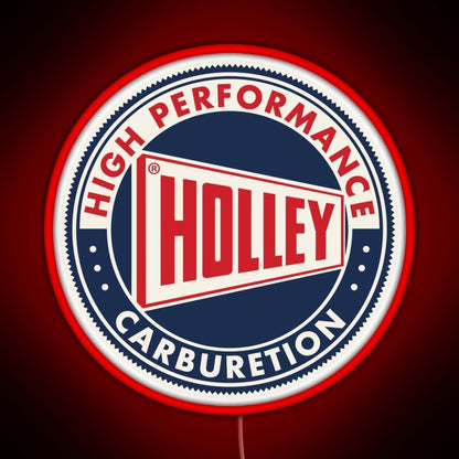 Holley High Performance Carburetion Rgb Neon Sign - Shineneon