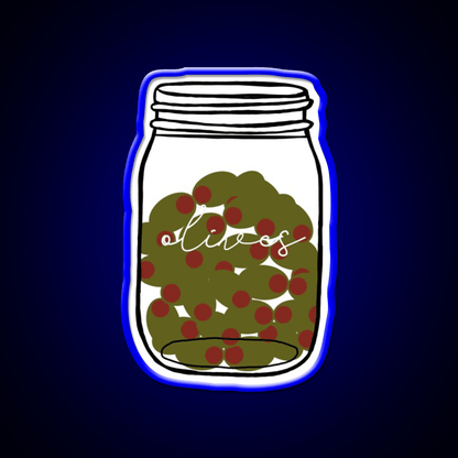 Holly S Olives Snack Food Led Neon Sign Rgb Color - Shineneon