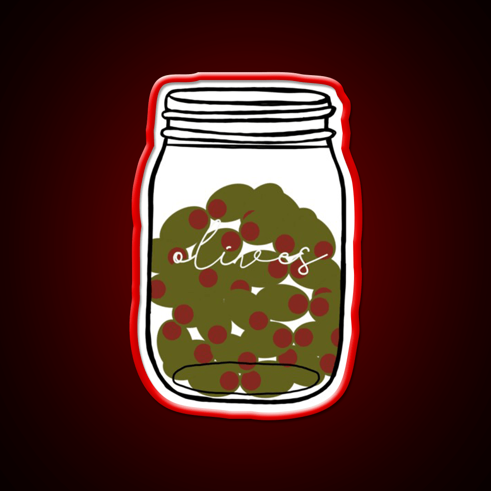 Holly S Olives Snack Food Led Neon Sign Rgb Color - Shineneon