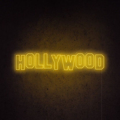 Hollywood Led Neon Sign Fmovie Lovers And Studios - Shineneon