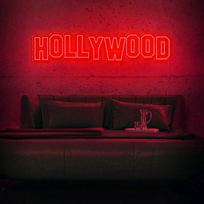 Hollywood Led Neon Sign Fmovie Lovers And Studios - Shineneon
