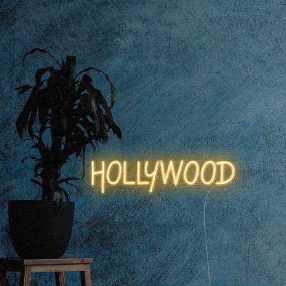Hollywood Led Neon Sign Wall Art | Shineneon
