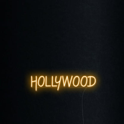 Hollywood Led Neon Sign Wall Art | Shineneon