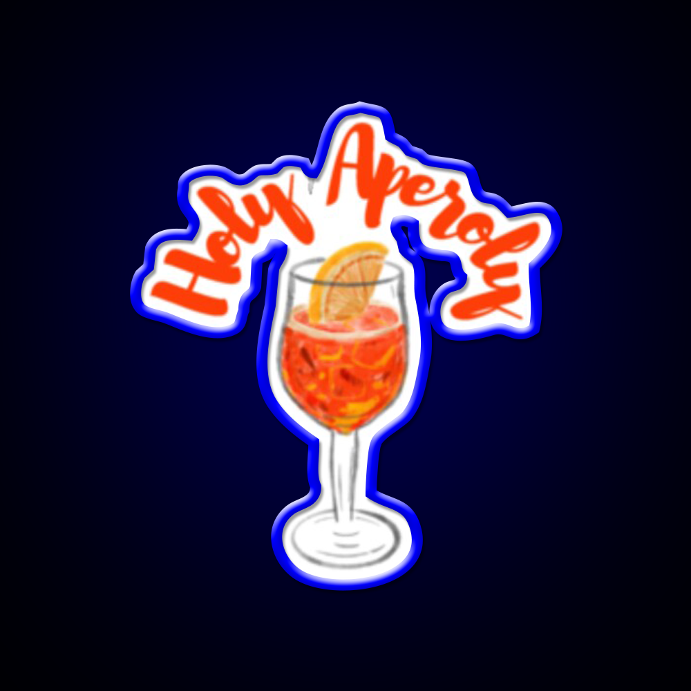 Holy Aperitif Cocktail Bar Decor Led Neon Sign Rgb Color - LED neon sign view 5