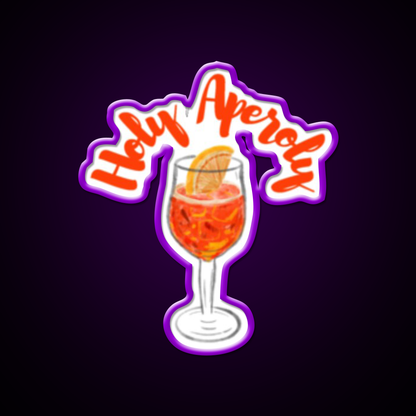 Holy Aperitif Cocktail Bar Decor Led Neon Sign Rgb Color - LED neon sign view 9