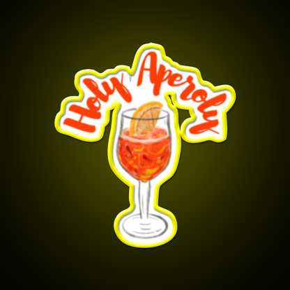 Holy Aperitif Cocktail Bar Decor Led Neon Sign Rgb Color - LED neon sign view 7