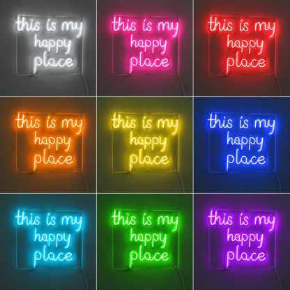 Home Bar LED Neon Sign LED Neon Signs color grid