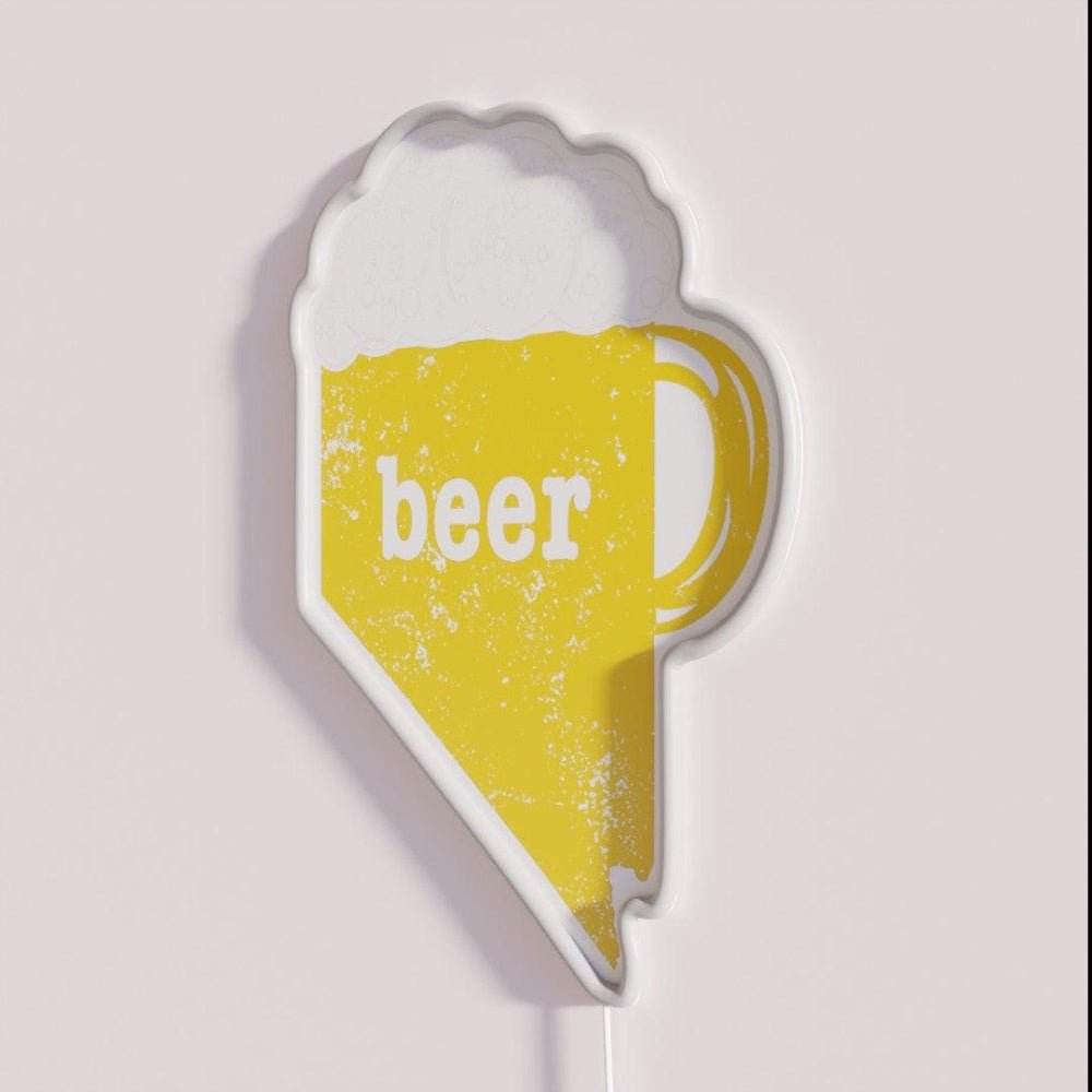 Home Brew Beer Funny Nevada Funny Beer Apparel Rgb Led Neon Sign - Shineneon
