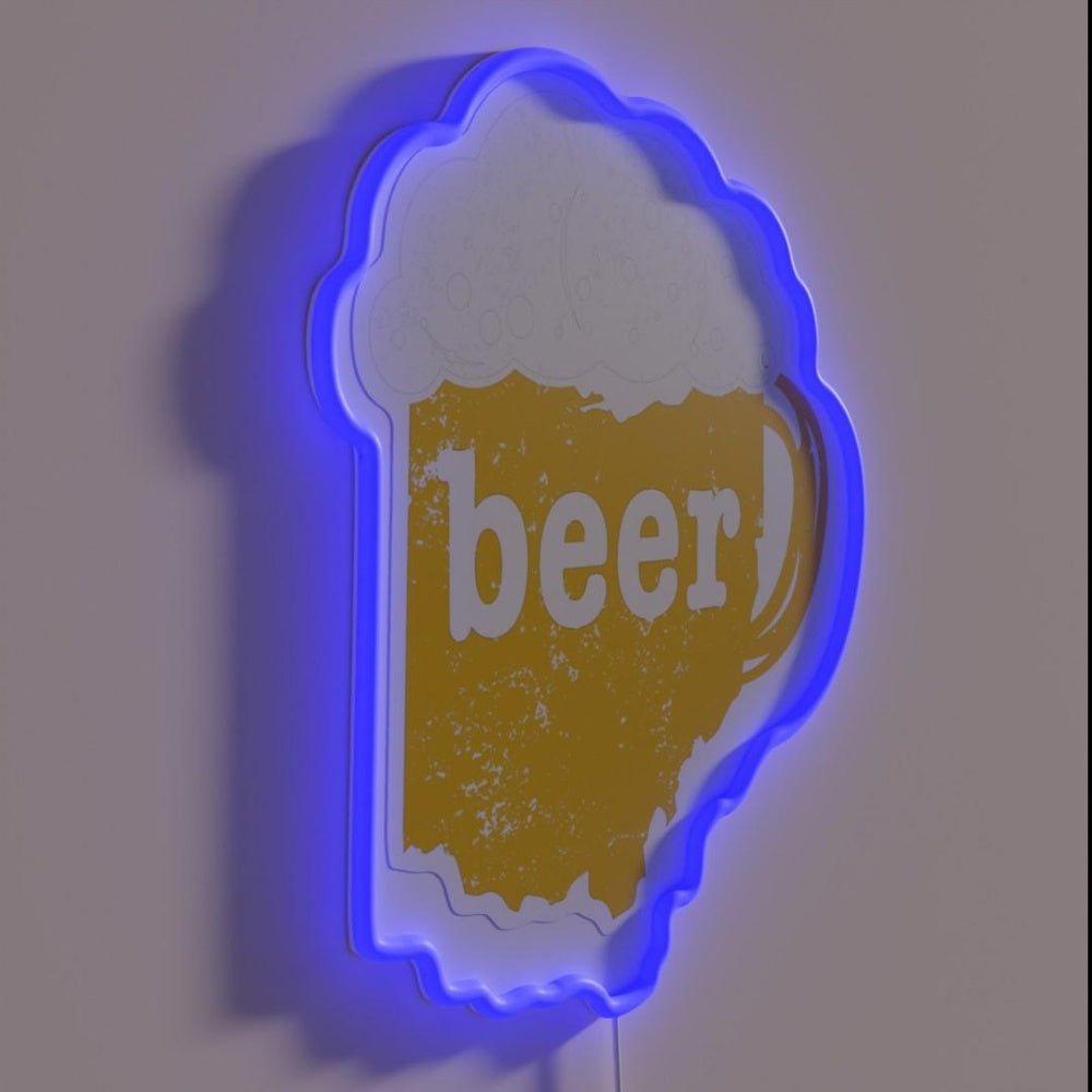 Home Brew Beer Funny Ohio Funny Beer Apparel Rgb Led Neon Sign - Shineneon