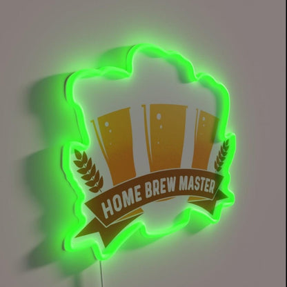 Home Brew Master Rgb Led Neon Sign - Shineneon