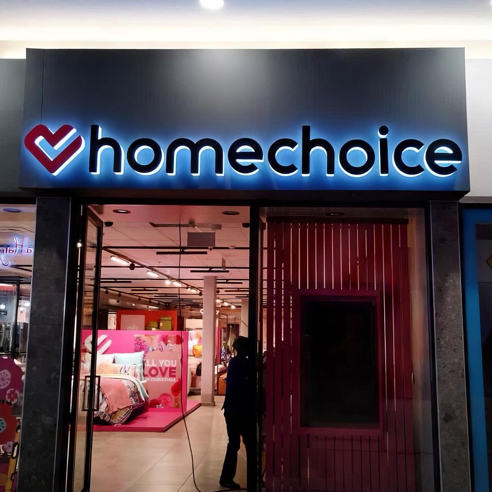 Home Choice 3D Backlit Letters Business Metal Led Sign - Shineneon