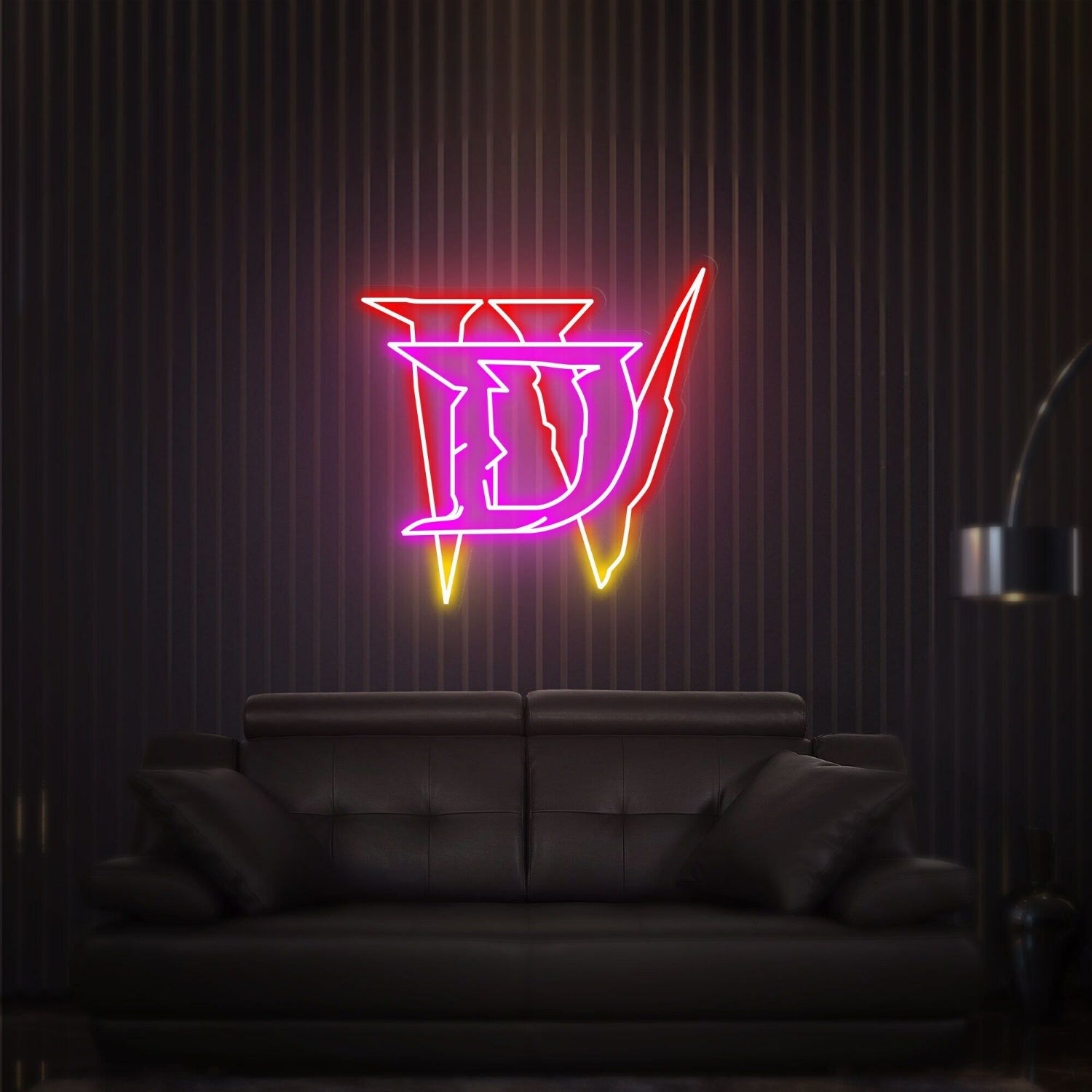 Home Diablo Led Neon Sign Game Rooms Office Decor And Parties - Shineneon