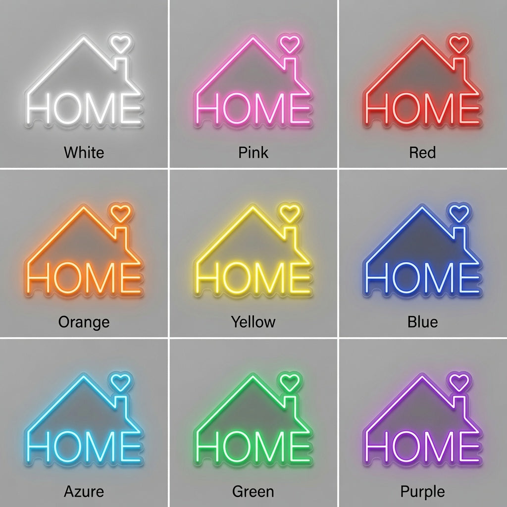 Home LED Neon Sign Wall Neon Sign - 05 Color Grid